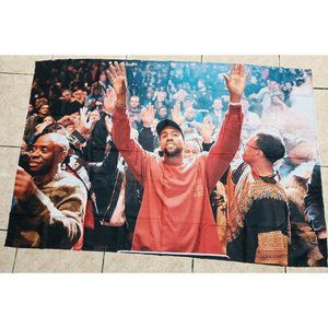 Kanye West Life of Pablo Tapesty Wall Art Wall Decor 39" x 59" Rapper